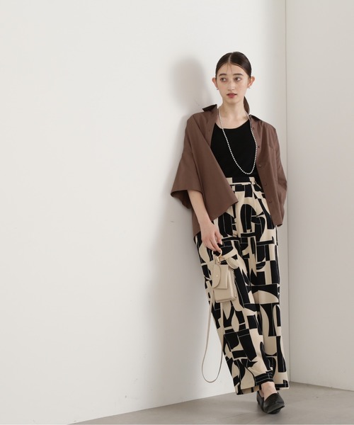 N.（N. Natural Beauty Basic）（エヌエヌナチュラルビューティーベーシック）の「◆コットンハーフスリーブシャツ（シャツ/ブラウス・レディース・ホワイト/モカ/ブルー・MEDIUM）」の19枚目の写真