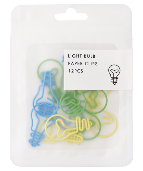 GLOBAL FORME CONCRETE（グローバルフォルムコンクリート）の「ライトバブル ペーパークリップ12p（ステーショナリー・レディース・マルチ・FREE）」の5枚目の写真