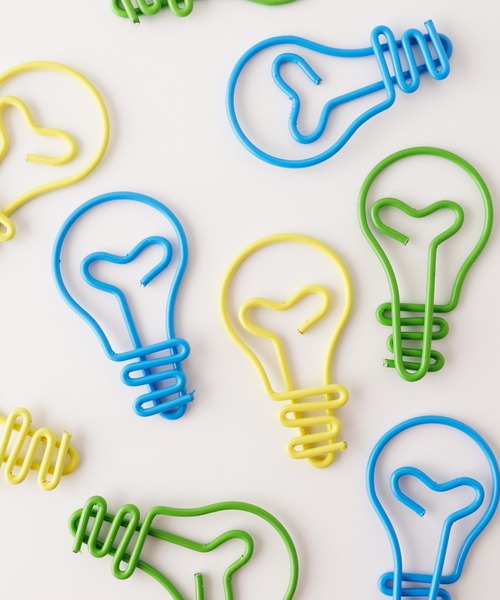 GLOBAL FORME CONCRETE（グローバルフォルムコンクリート）の「ライトバブル ペーパークリップ12p（ステーショナリー・レディース・マルチ・FREE）」の4枚目の写真