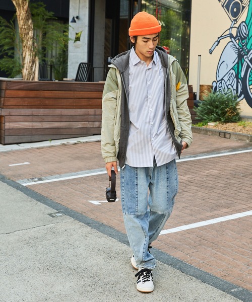 Champion Zip Hoodie/チャンピオン 裏起毛ジップパーカー MONO