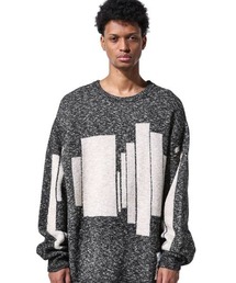 ROYAL FLASH | A.F ARTEFACT/エーエフ・アーティファクト/GEO PATTERN KNIT TOP(ニット/セーター)