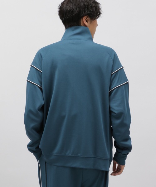 LAKOLE（ラコレ）の「デザイントラックジャケット / 970377（ジャージ・メンズ・グリーン/ブラウン/ブラック・MEDIUM/LARGE）」の10枚目の写真