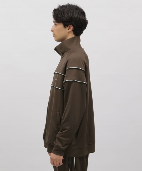 LAKOLE（ラコレ）の「デザイントラックジャケット / 970377（ジャージ・メンズ・グリーン/ブラウン/ブラック・MEDIUM/LARGE）」の12枚目の写真