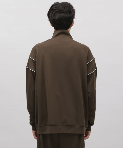 LAKOLE（ラコレ）の「デザイントラックジャケット / 970377（ジャージ・メンズ・グリーン/ブラウン/ブラック・MEDIUM/LARGE）」の13枚目の写真