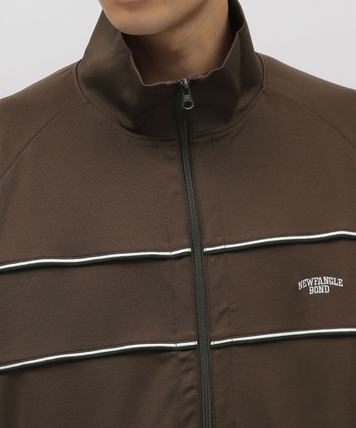 LAKOLE（ラコレ）の「デザイントラックジャケット / 970377（ジャージ・メンズ・グリーン/ブラウン/ブラック・MEDIUM/LARGE）」の14枚目の写真
