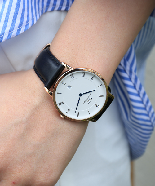 Daniel Wellington（ダニエルウェリントン）の「＜Daniel Wellington（ダニエルウェリントン）＞DAPPER SHEFFIELD 38MM 腕時計†（アナログ腕時計・レディース・GOLD /シルバー・ﾌﾘ-/FREE）」の8枚目の写真
