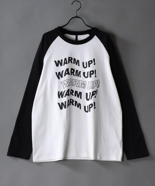 SITRY（シトリー）の「Big silhouette Heavy weight vintage print raglan T-shirt/アメリカン ヘビーウェイト ヴィンテージプリント ラグラン Tシャツ（Tシャツ/カットソー・メンズ・ベージュ/ホワイト/ホワイト系その他/ベージュ系その他/グレー系その他/アッシュグレー・M/L/XL）」の3枚目の写真