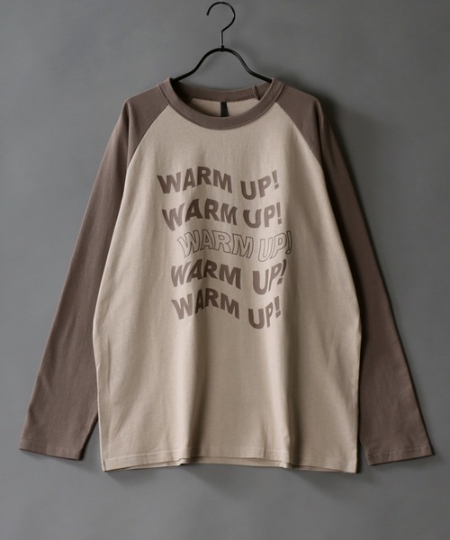SITRY（シトリー）の「Big silhouette Heavy weight vintage print raglan T-shirt/アメリカン ヘビーウェイト ヴィンテージプリント ラグラン Tシャツ（Tシャツ/カットソー・メンズ・ベージュ/ホワイト/ホワイト系その他/ベージュ系その他/グレー系その他/アッシュグレー・M/L/XL）」の6枚目の写真