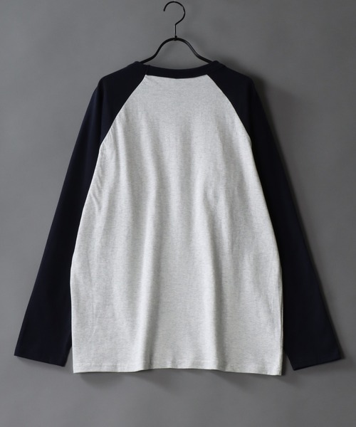 SITRY（シトリー）の「Big silhouette Heavy weight vintage print raglan T-shirt/アメリカン ヘビーウェイト ヴィンテージプリント ラグラン Tシャツ（Tシャツ/カットソー・メンズ・ベージュ/ホワイト/ホワイト系その他/ベージュ系その他/グレー系その他/アッシュグレー・M/L/XL）」の11枚目の写真