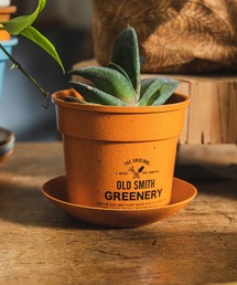 niko and... | 【OLD SMITH GREENERY】ポットソーサー付き Mサイズ(インテリア雑貨)