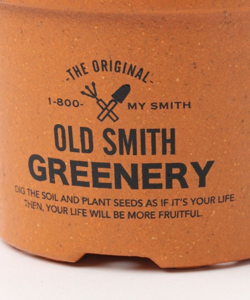 niko and...(ニコアンド)の「【OLD SMITH GREENERY】ポットソーサー付き Mサイズ(インテリア雑貨・レディース・ブルー/オレンジ/アイボリー/ブラウン・0)」の12枚目の写真