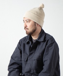 RACAL（ラカル）の「Pon-Pon Knit Watch / ポンポンニットワッチ（ニットキャップ/ビーニー・メンズ）」