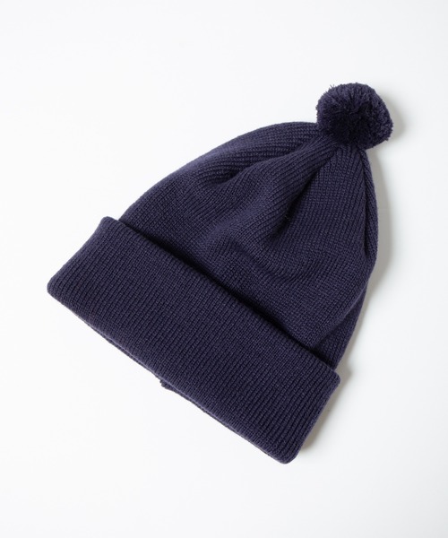 RACAL(ラカル)の「Pon-Pon Knit Watch / ポンポンニットワッチ(ニットキャップ/ビーニー・メンズ・アイボリー/ネイビー/ブラウン/ブラック/オレンジ/キャメル/グレイッシュベージュ/ダークグリーン・FREE)」の15枚目の写真