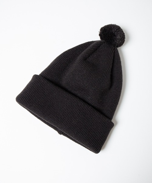 RACAL(ラカル)の「Pon-Pon Knit Watch / ポンポンニットワッチ(ニットキャップ/ビーニー・メンズ・アイボリー/ネイビー/ブラウン/ブラック/オレンジ/キャメル/グレイッシュベージュ/ダークグリーン・FREE)」の17枚目の写真