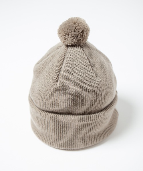 RACAL(ラカル)の「Pon-Pon Knit Watch / ポンポンニットワッチ(ニットキャップ/ビーニー・メンズ・アイボリー/ネイビー/ブラウン/ブラック/オレンジ/キャメル/グレイッシュベージュ/ダークグリーン・FREE)」の21枚目の写真