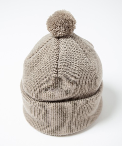 RACAL(ラカル)の「Pon-Pon Knit Watch / ポンポンニットワッチ(ニットキャップ/ビーニー・メンズ・アイボリー/ネイビー/ブラウン/ブラック/オレンジ/キャメル/グレイッシュベージュ/ダークグリーン・FREE)」の22枚目の写真