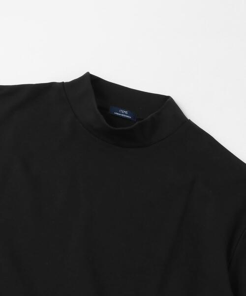 ITEMS URBANRESEARCH（アイテムズ アーバンリサーチ）の「発熱機能 ムジモックネックカットソー（Tシャツ/カットソー・メンズ・ホワイト/ブラック/モカ・MEDIUM/LARGE）」の22枚目の写真