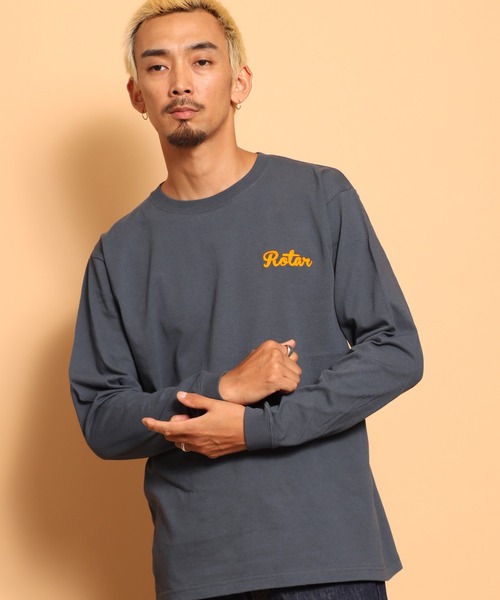 ROTAR(ローター)の「ROTAR 237 Chain LS Tee(Tシャツ/カットソー・メンズ・ブルー系その他/ダークグリーン/スミクロ/ホワイト・MEDIUM/LARGE/SMALL/X-LARGE)」の5枚目の写真