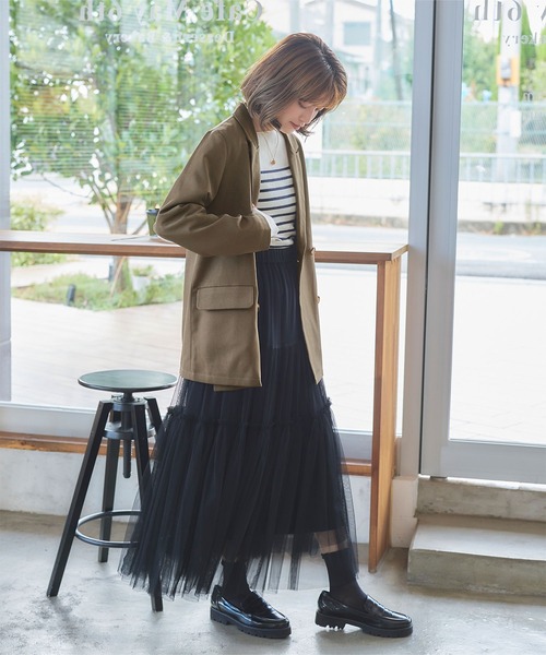 titivate(ティティベイト)の「ダブルテーラードジャケット(テーラードジャケット・レディース・モカ/ブラウン系その他/アイボリー/ブラック・M)」の12枚目の写真