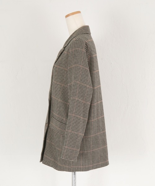 titivate(ティティベイト)の「ダブルテーラードジャケット(テーラードジャケット・レディース・モカ/ブラウン系その他/アイボリー/ブラック・M)」の18枚目の写真