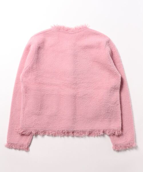 MAISON DE THERESE（メゾン ド テレーズ）の「可愛いニットジャケット（テーラードジャケット・レディース・ピンク/パープル/アイボリー/ブルー・M）」の20枚目の写真