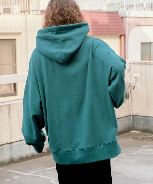 PBLIM（ページボーイリム）の「PBLIM/カラーハッポウロゴパーカー（パーカー・レディース・チャコールグレー/オートミール/グリーン・SMALL/MEDIUM/LARGE）」の15枚目の写真