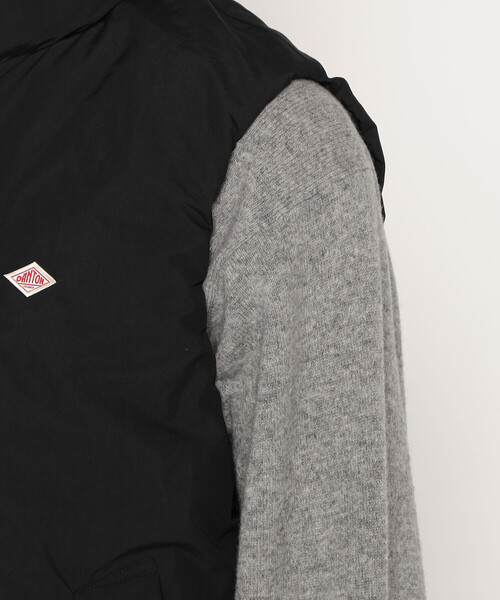 DANTON（ダントン）の「MEN'S HIGH LOFT DOWN STAND COLLAR VEST（ダウンベスト・メンズ・チャコール/ブラック/オリーブ・M/L）」の11枚目の写真