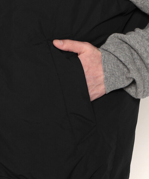 DANTON（ダントン）の「MEN'S HIGH LOFT DOWN STAND COLLAR VEST（ダウンベスト・メンズ・チャコール/ブラック/オリーブ・M/L）」の12枚目の写真