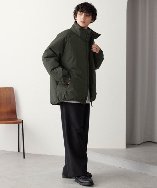 Vin ハーフジャケット　リバーシブル新品未使用 REVERSIBLE BICOLOR PADDING BLOUSON / リバーシブルバイカラー