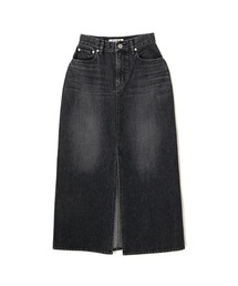 CHAROL | フロントスリットデニムロングスカート(デニムスカート)