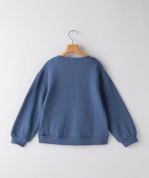 SHIPS（シップス）の「SHIPS KIDS:130～140cm / ガーゼ 裏毛 メッセージ スウェット（Tシャツ/カットソー・キッズ・ブルー/ライトグレー・LARGE）」の3枚目の写真