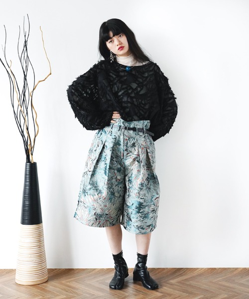 Aphlotus（アプロタス）の「バギーフレアハーフパンツ（その他