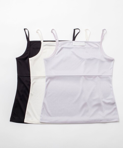 NOLLEY’S Sophi（ノーリーズソフィ）の「アジャスター付サテンスムースキャミソール（キャミソール・レディース・アイボリー/ライトグレー/ブラック・36/38）」の3枚目の写真