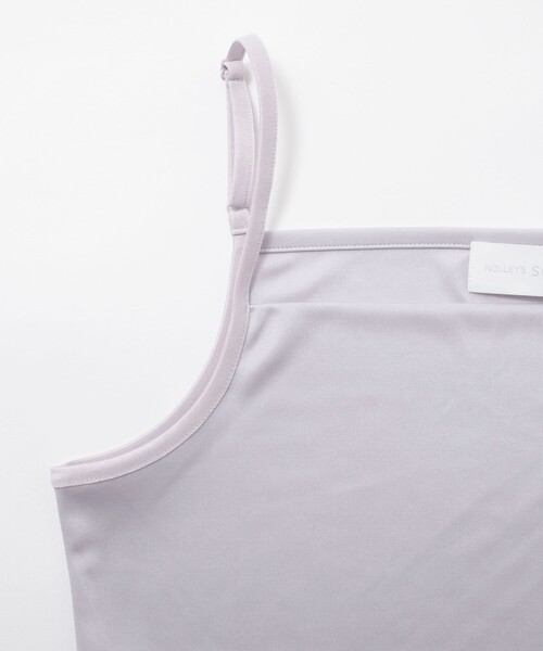 NOLLEY’S Sophi（ノーリーズソフィ）の「アジャスター付サテンスムースキャミソール（キャミソール・レディース・アイボリー/ライトグレー/ブラック・36/38）」の8枚目の写真