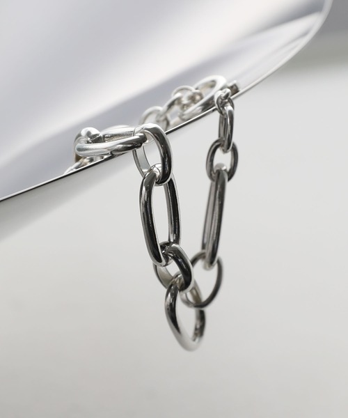 JOEN（ジョエン）の「【SILVER925コーティング】ビッグチェーンアンカーブレスレット（ブレスレット・メンズ・シルバー・FREE）」の8枚目の写真