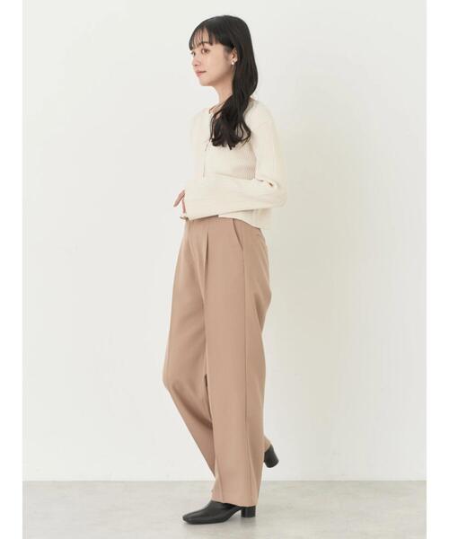 earth music&ecology（アースミュージックアンドエコロジー）の「ダブルジップカーディガン（カーディガン/ボレロ・レディース・ミント/グレー/アイボリー/ブラック・FREE）」の16枚目の写真