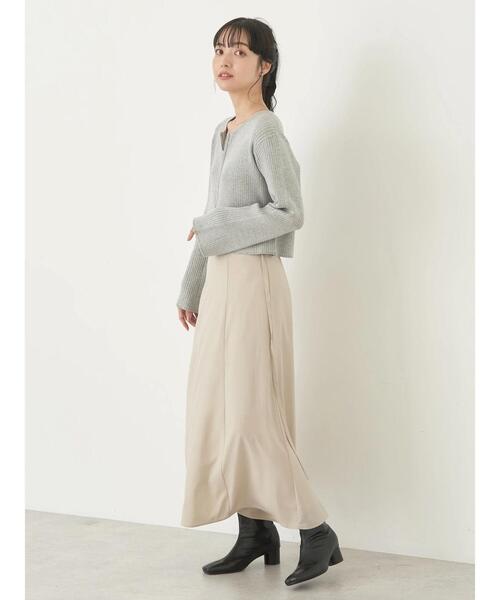 earth music&ecology（アースミュージックアンドエコロジー）の「ダブルジップカーディガン（カーディガン/ボレロ・レディース・ミント/グレー/アイボリー/ブラック・FREE）」の20枚目の写真