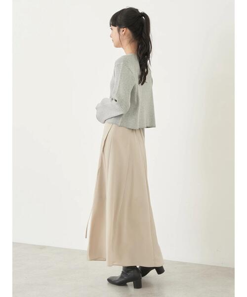 earth music&ecology（アースミュージックアンドエコロジー）の「ダブルジップカーディガン（カーディガン/ボレロ・レディース・ミント/グレー/アイボリー/ブラック・FREE）」の21枚目の写真