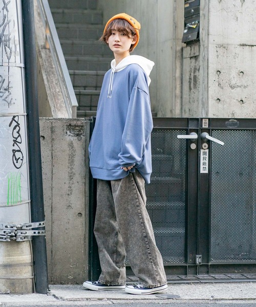 極美品✨セオリーリュクス 現行 パーカー ダンボールニット 23aw グレー 極美品✨セオリーリュクス 現行 パーカー ダンボールニット 23aw