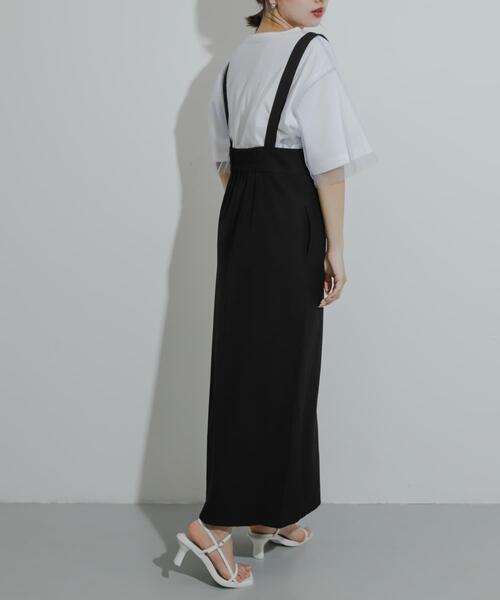 SENSE OF PLACE by URBAN RESEARCH(センスオブプレイスバイアーバンリサーチ)の「ジップデザインジャンパースカート(ワンピース・レディース・チャコールグレー/ブラック/ベージュ/ホワイト系その他・ONE/S)」の22枚目の写真