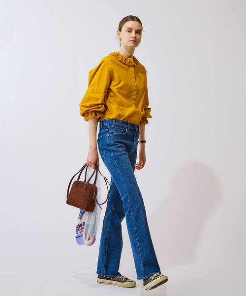 トップス 24SS THE SHINZONE LACE COLLAR BLOUSE LACE COLLAR BLOUSE – Shinzone