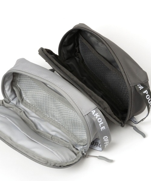 LAKOLE（ラコレ）の「【撥水】ペンケース / 105375（ステーショナリー・レディース・チャコール/グレー・FREE）」の8枚目の写真