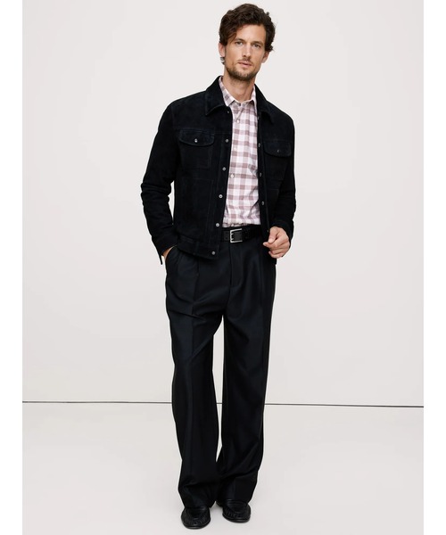Banana Republic(バナナリパブリック)の「スタンダード リンクルレジスタント ドレスシャツ(シャツ/ブラウス・メンズ・ブルー/ブラック/ホワイト系その他/ホワイト×ネイビー/ライトグレー/ピンク/ライトブルー/ブルー系その他4/ナチュラル/ブルー系その他3/マルチ・XL/L/S/M)」の22枚目の写真