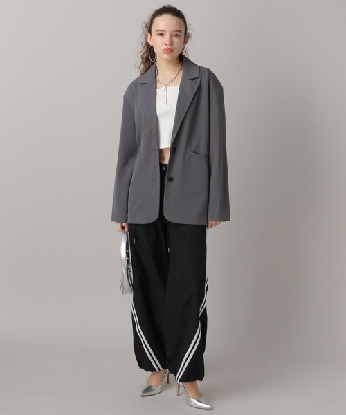 FOREVER 21（フォーエバー トゥエンティーワン）の「【2024SS】パラシュートラインパンツ（その他パンツ・レディース・ブラック/ホワイト/ネイビー・SMALL/MEDIUM）」の7枚目の写真