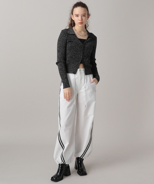 パンツ ET ZOZOTOWN限定】ガンクラブチェックツータックセミワイドパンツ