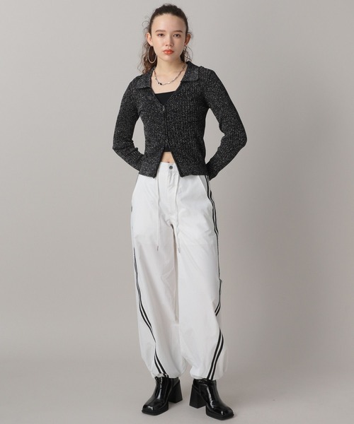 パンツ ET ZOZOTOWN限定】ガンクラブチェックツータックセミワイドパンツ