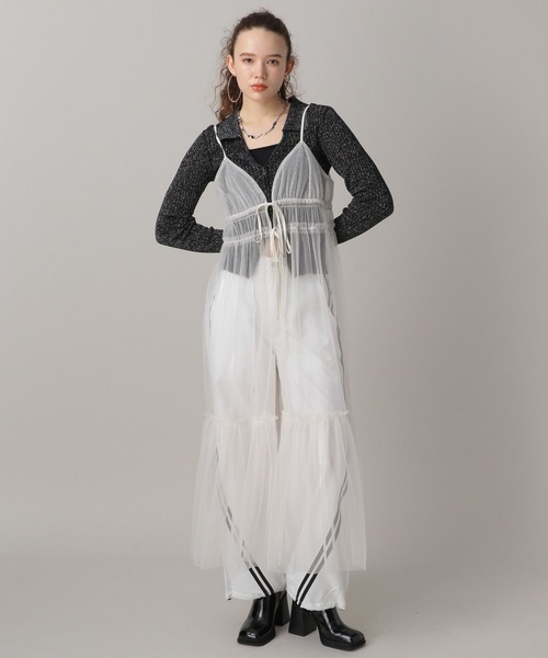 FOREVER 21（フォーエバー トゥエンティーワン）の「【2024SS】パラシュートラインパンツ（その他パンツ・レディース・ブラック/ホワイト/ネイビー・SMALL/MEDIUM）」の16枚目の写真