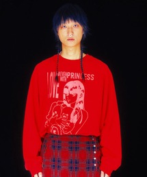 NICE GHOST CLUB | A'GEM/9 × .kom『NICE GHOST CLUB/ナイスゴーストクラブ』 PRINCESS SWEATSHIRTS/プリンセスデザイン プルオーバー スウェット(スウェット)
