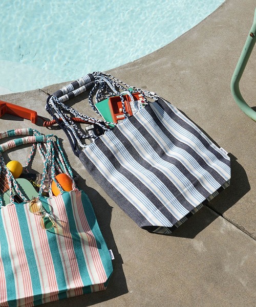 CANAL JEAN（キャナルジーン）の「DULTON　HAMMOCK TOTE ALTERNATE L ハンモックトートオルタネイトL/RNZ-0620L（トートバッグ・レディース・ブルー/ピンク系その他・ONE SIZE）」の8枚目の写真