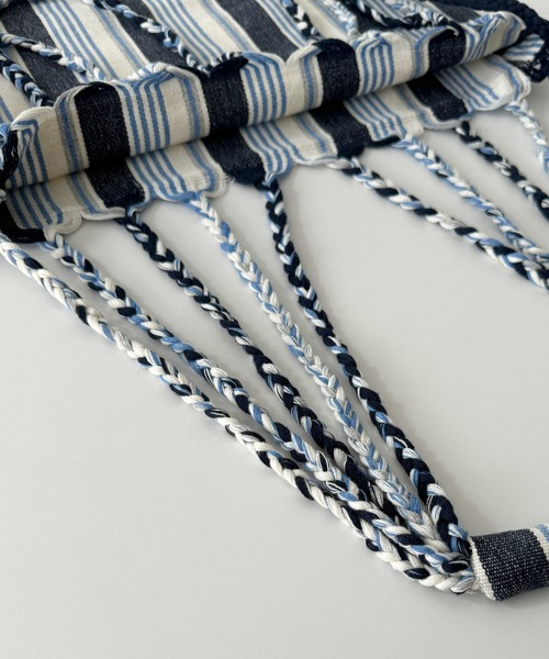 CANAL JEAN（キャナルジーン）の「DULTON　HAMMOCK TOTE ALTERNATE L ハンモックトートオルタネイトL/RNZ-0620L（トートバッグ・レディース・ブルー/ピンク系その他・ONE SIZE）」の3枚目の写真